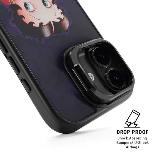 Betty Boop Red Dress iPhone 17 Kickstand Case