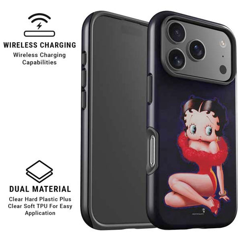 Betty Boop Red Dress iPhone 17 Pro Magsafe Impact Case