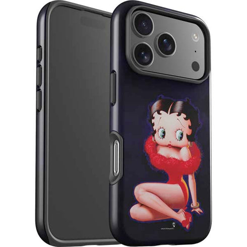 Betty Boop Red Dress iPhone 17 Pro Max Impact Case