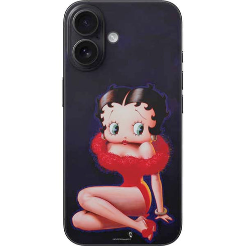 Betty Boop Red Dress iPhone 17 Skin