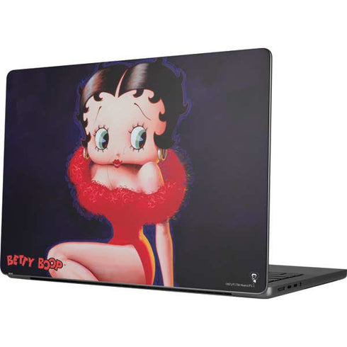 Betty Boop Red Dress Apple MacBook Pro 14-inch Skin