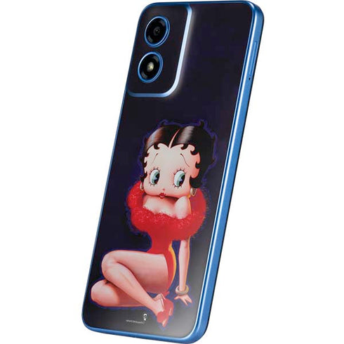 Betty Boop Red Dress Moto G Play 4G (2024) Skin