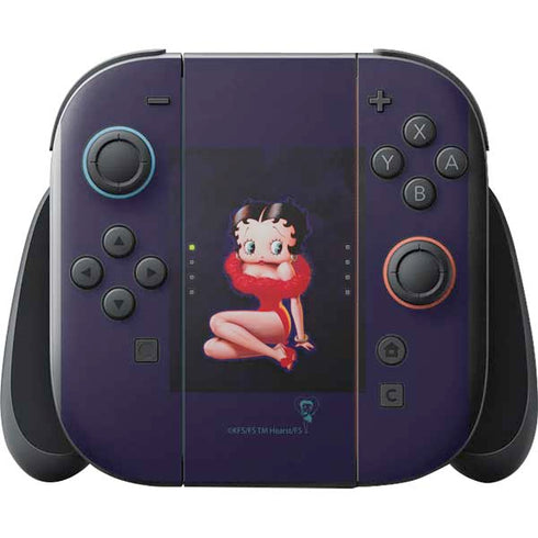 Betty Boop Red Dress Nintendo Switch 2 (2025) with Joy-Con Skin