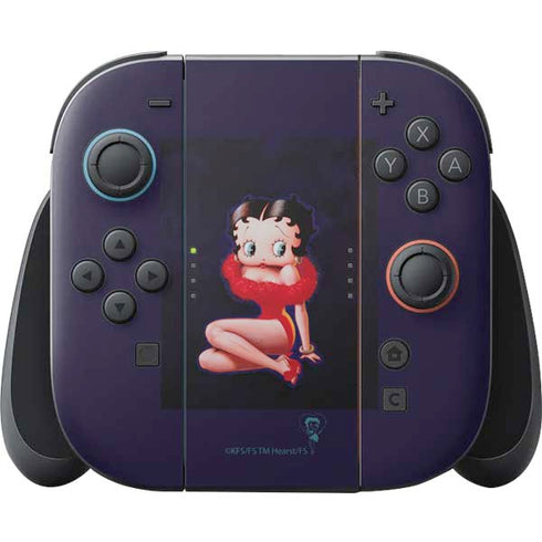 Betty Boop Red Dress Nintendo Skins