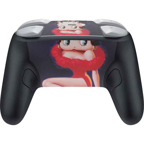 Betty Boop Red Dress Nintendo Switch 2 (2025) Pro Controller Skin