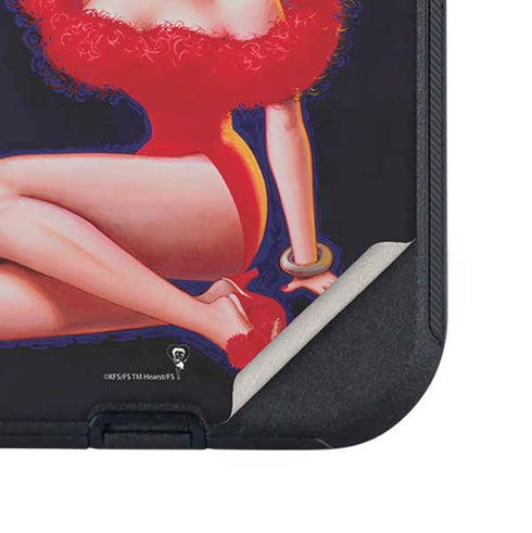 Betty Boop Red Dress Otterbox Defender iPhone Skin