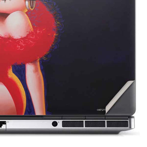 Betty Boop Red Dress Dell Precision Skin