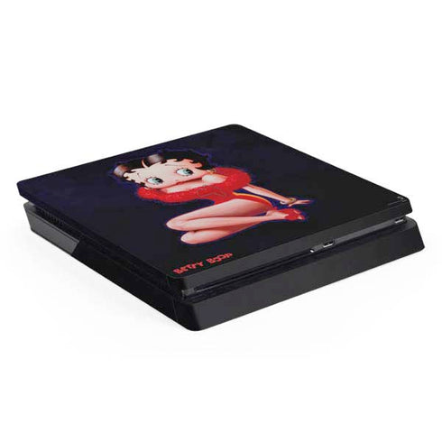 Betty Boop Red Dress PlayStation PS4 Skins
