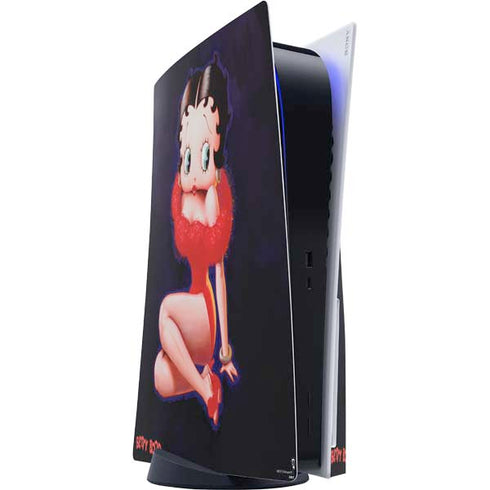 Betty Boop Red Dress PlayStation PS5 Skins