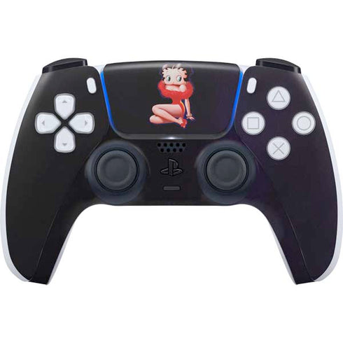 Betty Boop Red Dress PlayStation PS5 Skins