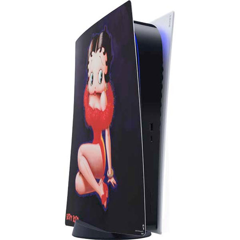 Betty Boop Red Dress PlayStation PS5 Skins