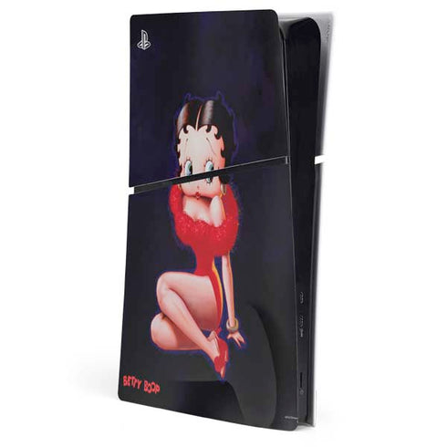Betty Boop Red Dress PlayStation PS5 Skins