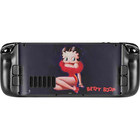 Betty Boop Red Dress Steam Deck Handheld Gaming Computer OLED Skin
