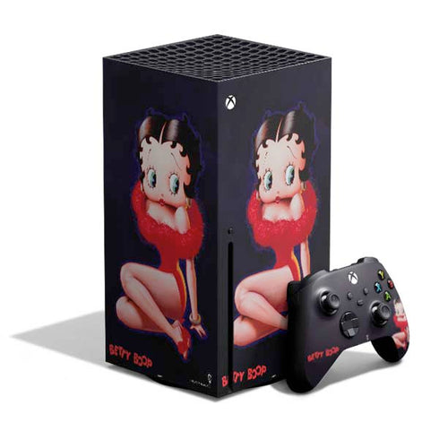 Betty Boop Red Dress Xbox Series X Bundle Skin
