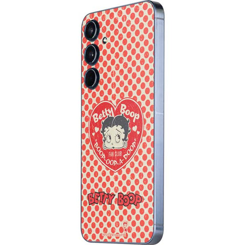Betty Boop Red Heart Galaxy A35 5G Skin