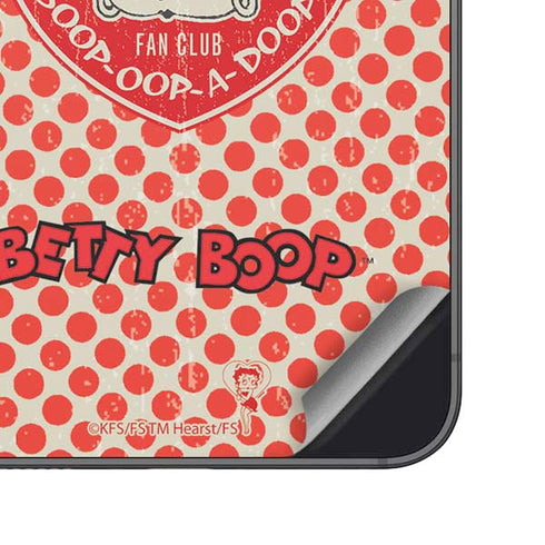 Betty Boop Red Heart Galaxy S24 Skin
