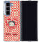 Betty Boop Red Heart Galaxy Z Fold5 5G Clear Case