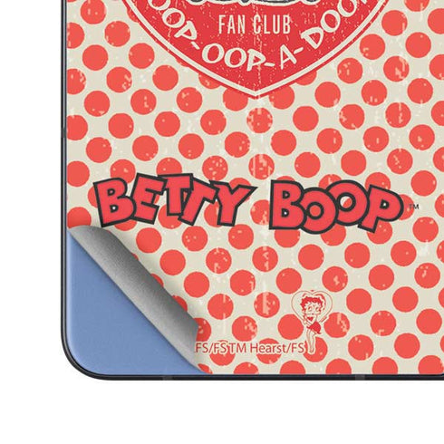 Betty Boop Red Heart Galaxy Z Fold5 5G Skin