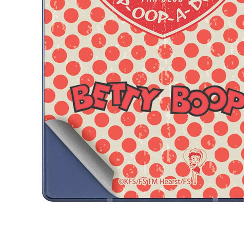 Betty Boop Red Heart Galaxy Z Fold6 Skin