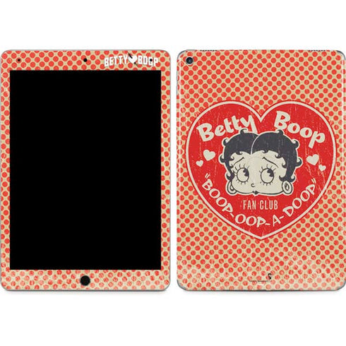 Betty Boop Red Heart iPad Skins