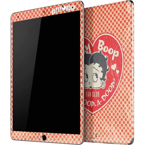 Betty Boop Red Heart iPad Skins