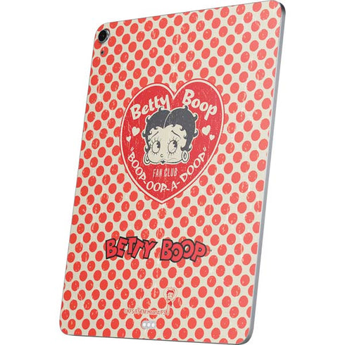 Betty Boop Red Heart Apple iPad Air Skin