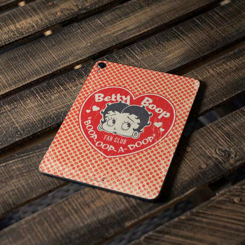 Betty Boop Red Heart Apple iPad Pro Skin