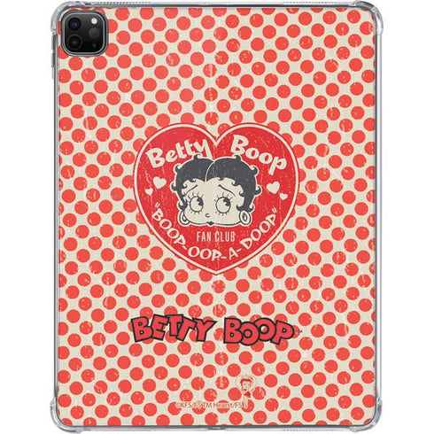 Betty Boop Red Heart iPad Pro 11in (2024) Clear Case