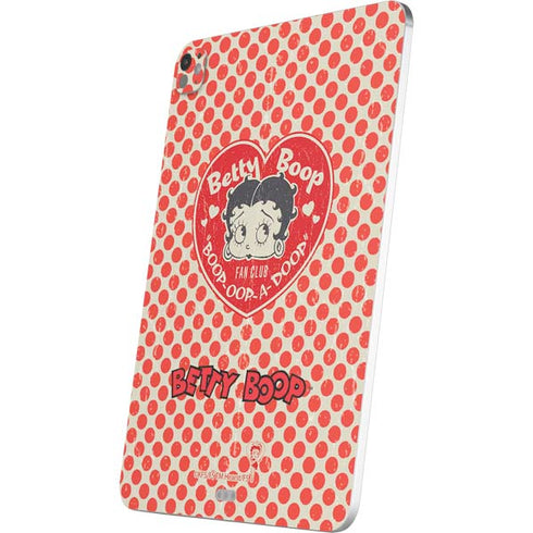 Betty Boop Red Heart iPad Pro 13in M4 (2024) Skin
