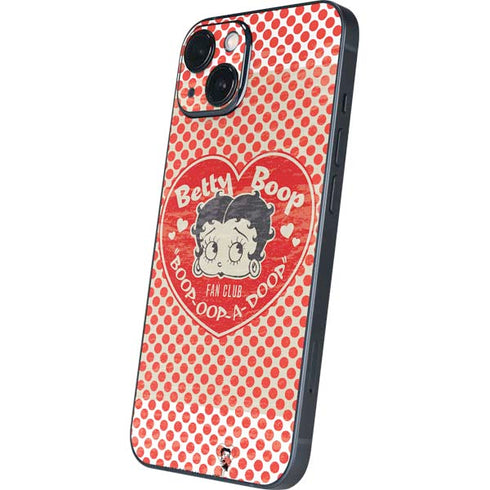 Betty Boop Red Heart iPhone Skins