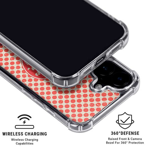 Betty Boop Red Heart iPhone 16 MagSafe Case