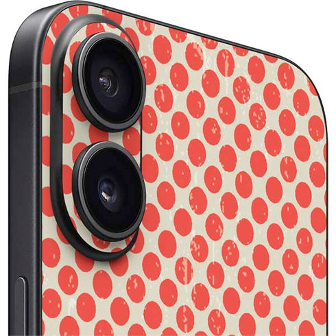Betty Boop Red Heart iPhone 16 Plus Skin