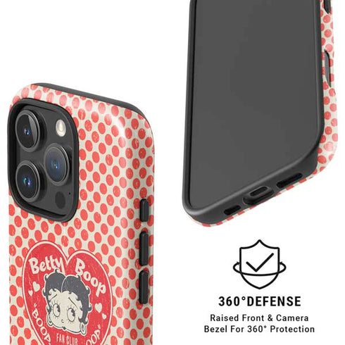 Betty Boop Red Heart iPhone 16 Pro Max Magsafe Impact Case