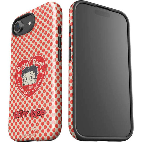 Betty Boop Red Heart iPhone 16e Impact Case