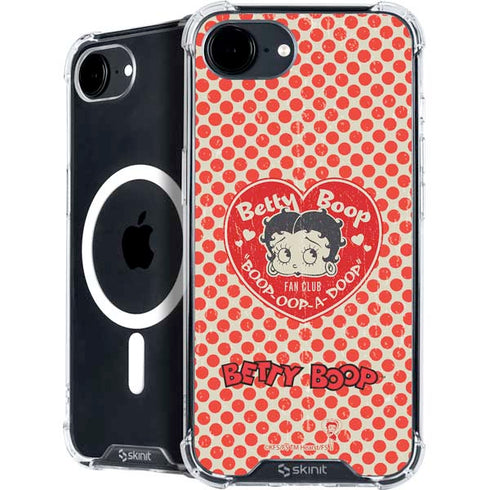 Betty Boop Red Heart iPhone 16e MagSafe Case