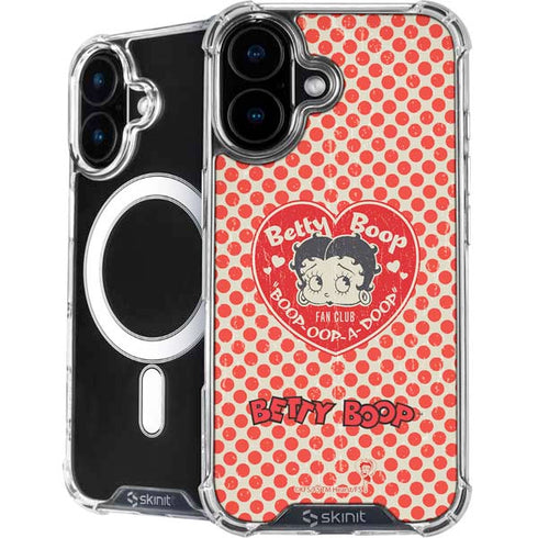 Betty Boop Red Heart iPhone 17 MagSafe Case