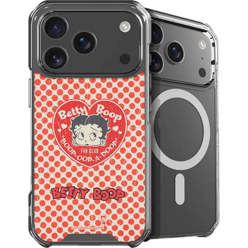 Betty Boop Red Heart iPhone 18 Pro MagSafe Case