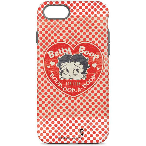 Betty Boop Red Heart iPhone Cases