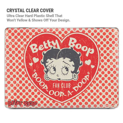 Betty Boop Red Heart MacBook Cases