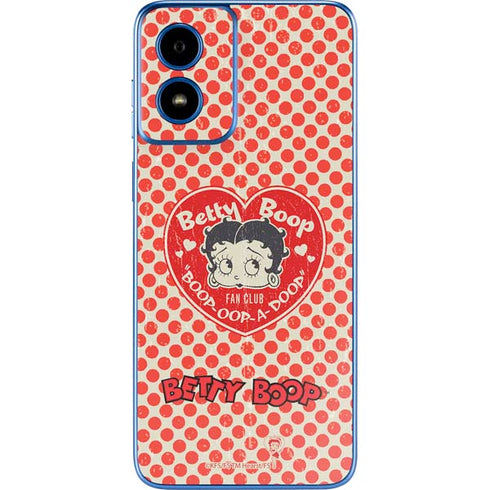 Betty Boop Red Heart Moto G Play 4G (2024) Skin