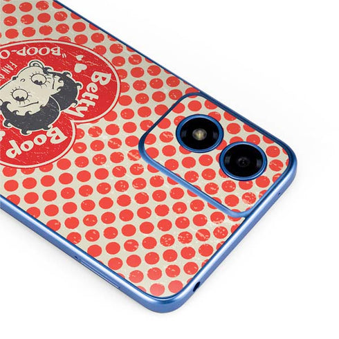 Betty Boop Red Heart Moto G Play 4G (2024) Skin