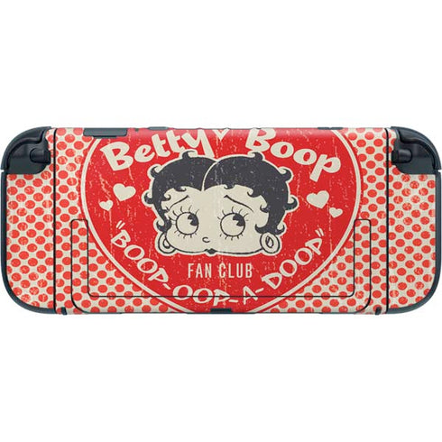Betty Boop Red Heart Nintendo Switch 2 (2025) with Joy-Con Skin