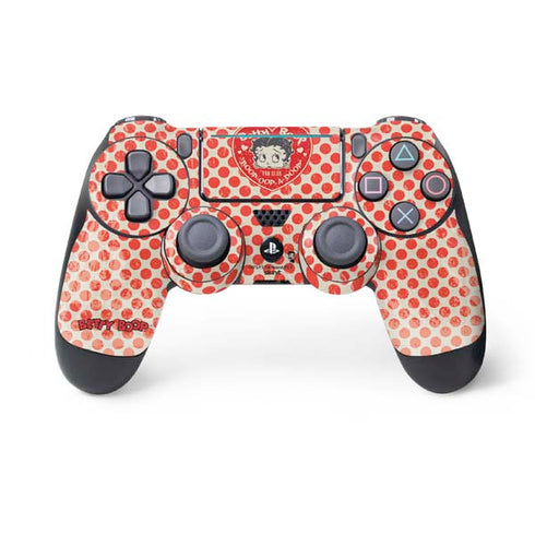 Betty Boop Red Heart PlayStation PS4 Skins