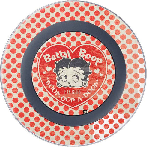 Betty Boop Red Heart Wireless Charger Skin