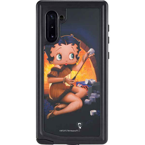 Betty Boop Roasting Marshmallows Galaxy Cases