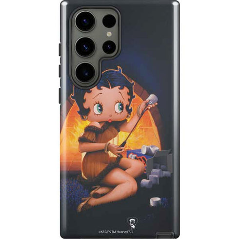Betty Boop Roasting Marshmallows Galaxy S23 Ultra Pro Case