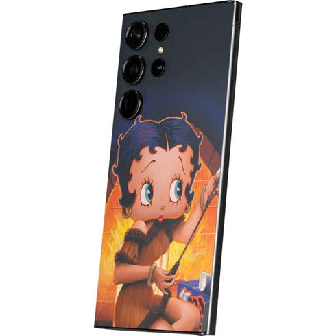 Betty Boop Roasting Marshmallows Galaxy S24 Ultra Skin