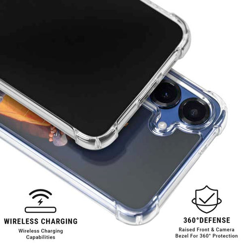 Betty Boop Roasting Marshmallows Galaxy S25 Plus Clear Case