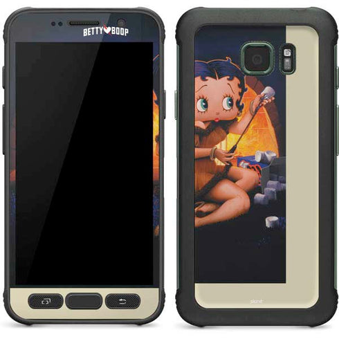 Betty Boop Roasting Marshmallows Galaxy S7 Active Skin