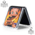 Betty Boop Roasting Marshmallows Galaxy Z Flip6 Clear Case